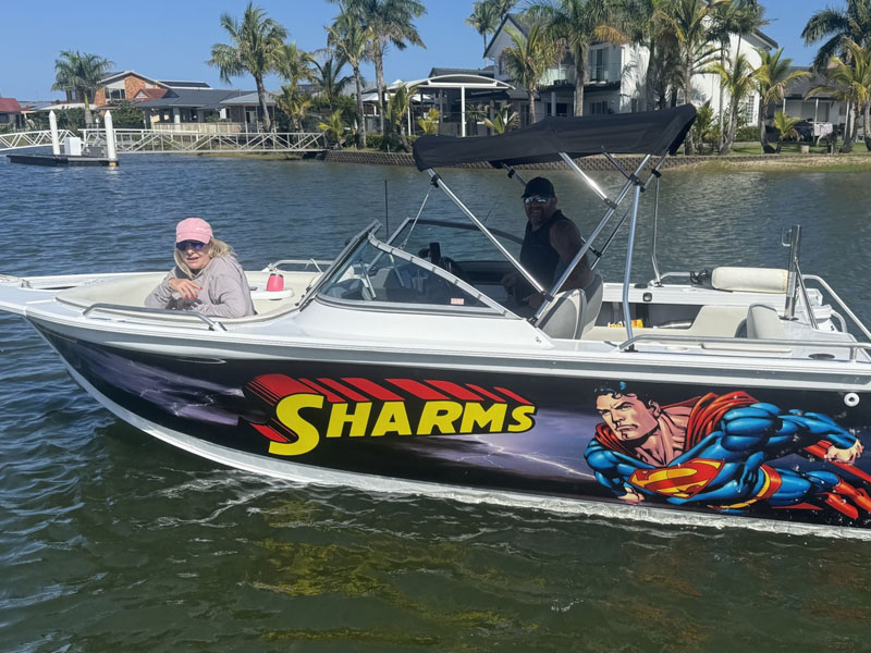 marine sign writer 0001 wrapt signs goonellabah